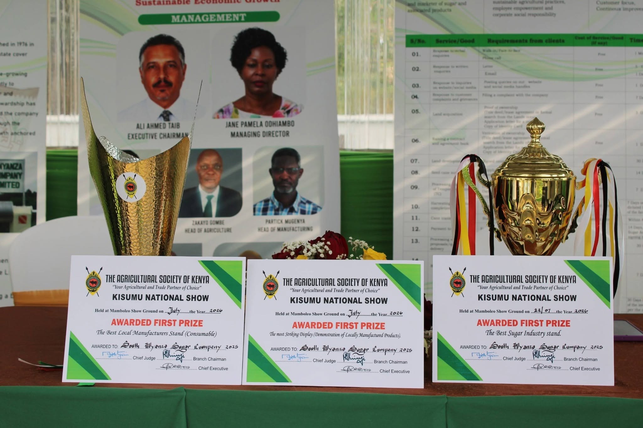 SonySugar 2025 Scoops Prestigious Awards at the ASK Kisumu Show
